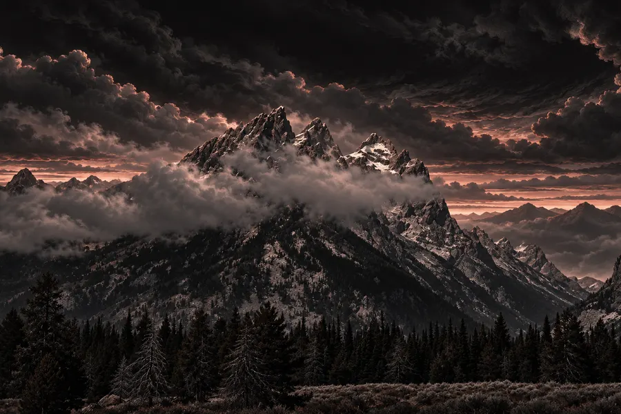 Grand Teton wallpaper graded for Last Horizon theme
